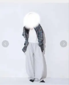 レディース スウェットパンツ グレー ワイドシルエット