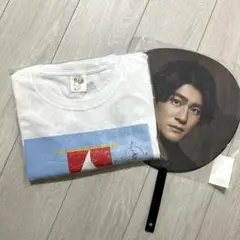 SixTONES YOUNGOLD 森本慎太郎 うちわ ツアーTシャツ