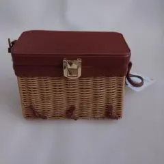 【ZARA（ザラ）】新品 タグ付き ブラウン かごバッグ ショルダー