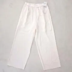 新品PINORE ワイドパンツ ホワイト 38サイズ - メルカリ