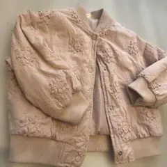 くすみピンクジャケット110cm