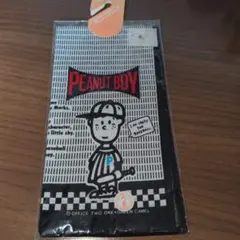 昭和レトロ　PEANUT BOY 野球キャラクター ハンカチ