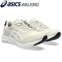 asics WALKING スニーカー ベージュ サイドジップ