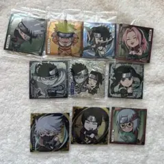 NARUTO ウエハースシール10枚セット 桃地再不斬＆白