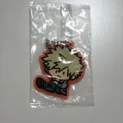 ヒロアカ 雄英高校オープンスクール ラバーストラップ 爆豪勝己 ガチャ