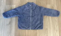 【無印良品】着る毛布ジャケット（ベビー）ベビー９０・スモーキーブルー