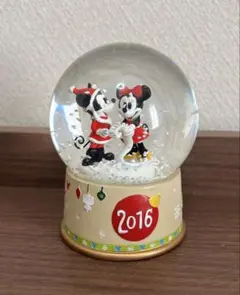 ディズニー スノードーム 『ミッキー&ミニー クリスマス ホリデー 2016年』
