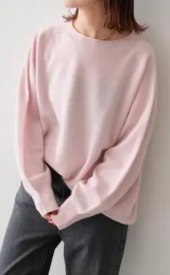 Spick & Span【完売品】RE:CHESS　ルーズボートネックニット