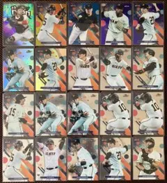 2025 Topps NPB Finest 読売ジャイアンツ 巨人 20枚セット