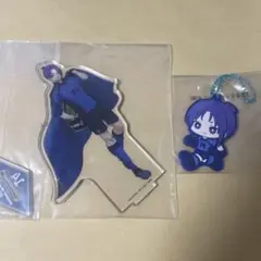 ブルーロック 一番くじ 御影 玲王 ラバーキーホルダー アクリルスタンド