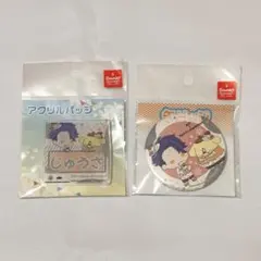 A3! サンリオ 兵頭十座 アクリルバッジ 缶バッジ