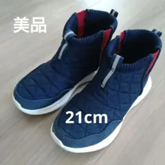 Coleman 21.0cm ネイビー/レッド スノーブーツ　コールマン　雪遊び