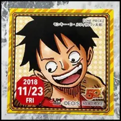 ONE PIECE 365日ステッカー ルフィ 2017年7月22日 - メルカリ