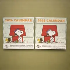 2026 スヌーピーカレンダー　ニッセイ