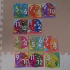 こどもちゃれんじ　DVD 12枚 ぽけっと、ほっぷ