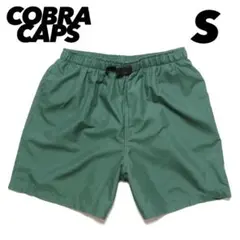 新品 COBRA CAPS コブラキャップス ナイロンショートパンツ 緑 S