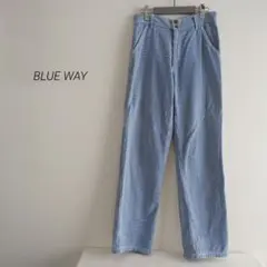 y*o様 希少 日本製 BLUEWAY ブルーウェイ ヒッコリー ペインターパンのサムネイル