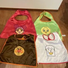 アンパンマン　なかよしマント　アンパンマンミュージアム4枚セット