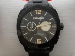 【電池交換済】POLICE ポリス 腕時計 14717J ブラック×ゴールドのサムネイル