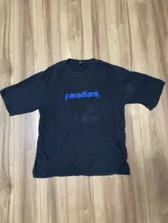 ZIP FIVE paradiam. プリントTシャツ ブラック L