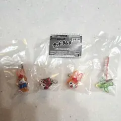 クッピーラムネめじるしアクセサリー4個セット