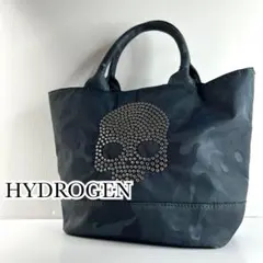 【まま様】【極美品】HYDROGEN ブラック迷彩 2wayトートバッグ まま様】【極美品】HYDROGEN ブラック迷彩 2wayトートバッグ