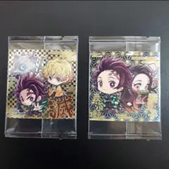 炭治郎　ねずこ　其の２　鬼滅の刃ディフォルメシール　鬼滅の刃シール　２枚セット