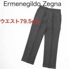 H7811◾️エルメネジルドゼニア　エレクタストライプ柄スラックスのサムネイル