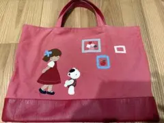 ファミリア デニムトート ファミちゃん 女の子 男の子 トートバッグ