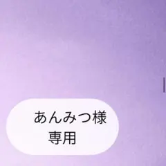 あんみつ様専用ページです