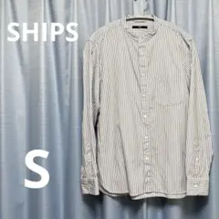 【SHIPSシップス】メンズS定番ストライプシャツ早い者勝ち！