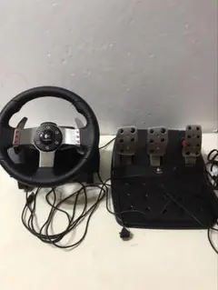 g27 ハンコン(シフター付き) ほぼ未使用品 おまけ付き Junk] I bought a Logitech G27 at a hard off store! [Racing