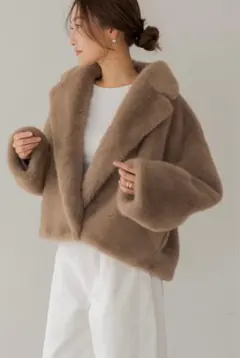 SHORT FUR JACKET