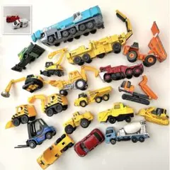 トミカ　ミニカーセット 多色 建設車両と一般車両