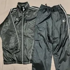 ミズノ ウィンドブレーカー セットアップ ブラック Lサイズ