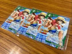 ミラクルバトル★AS-019　モンキー・D・ルフィ　ノーマル　プロモ　３枚セット