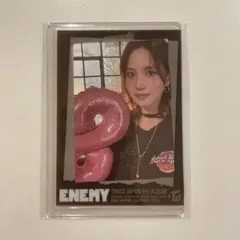 TWICE ミナ ENEMY JYP購入特典 フォトカード付き硬質カードケース