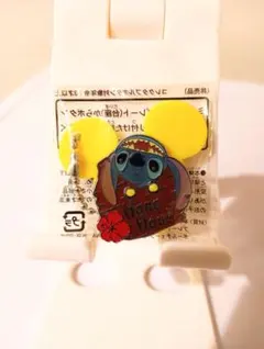 東京ディズニーリゾート　スティッチ　コレクタブルボタン(非売品)