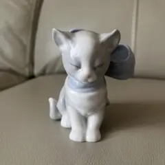 NAO ナオ リヤドロ姉妹ブランド 「リボンの仔猫」 磁器人形 フィギュリン