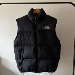 【試着のみ】センターロゴTHE NORTH FACEダウンベスト 2025年最新】ノースフェイス ダウンベスト センターロゴの人気