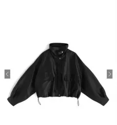 GRL 【fo1951】合成皮革 襟2wayレザーブルゾン