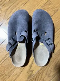 BIRKENSTOCK BOSTON/ボストン デニムブルーカラーソールのサムネイル
