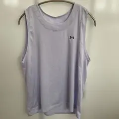 Under Armour 薄紫 タンクトップ レディース　Lサイズ