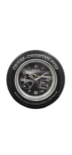 タイヤ型 壁掛け時計 CROSS COUNTRY TYRE