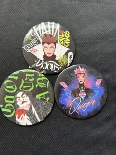 ディズニーヴィランズ ピンバッジ 3個セット