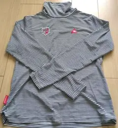 ゴルフ　レディース　長袖ハイネックシャツ