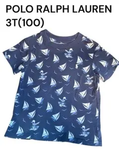 ポロラルフローレン　ボート総柄　半袖Tシャツ 100
