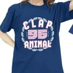 CLAP Tシャツ ネイビー　clapミカノのサムネイル