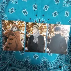 呪術廻戦　ブロマイド　イルミネーションver.　マルキューブ　七海　伏黒　釘崎