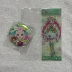 魔法つかいプリキュア キュアフェリーチェ カレーメシ缶バッジ クリアしおり